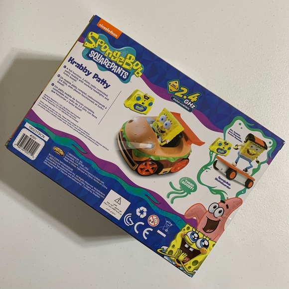 Nickelodeon Spongebob SquarePants Remote Control Car-NIB - Picture 6 of 9